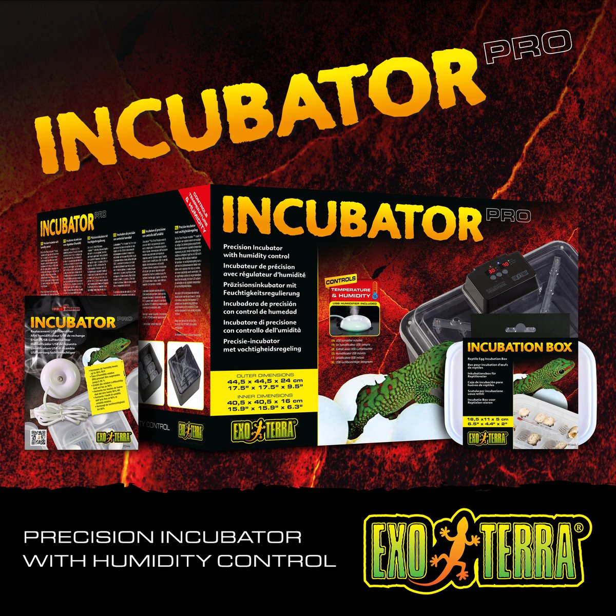 ExoTerra's tweet photo. 🐍🥚🌱 Gear up for the Reptile Breeding Season with the Exo Terra Incubation Range! 🌱🥚🐍

And what better way to kickstart your breeding endeavors than with the Exo Terra Incubation Range? 🔗 https://t.co/HPQ6ux8xfg https://t.co/lAvcX9mjNr