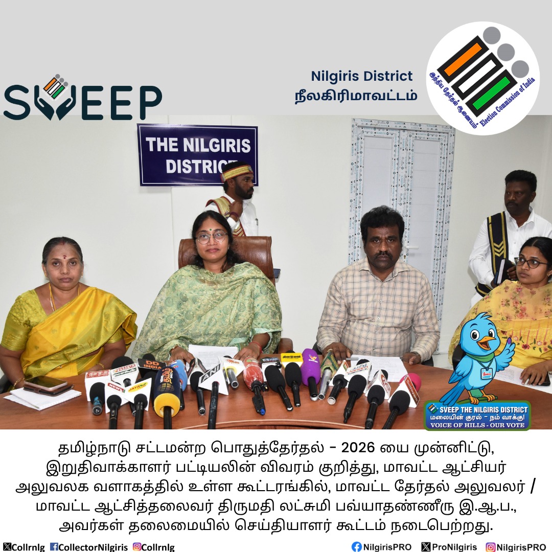 Collector & DM, The Nilgiris tweet media