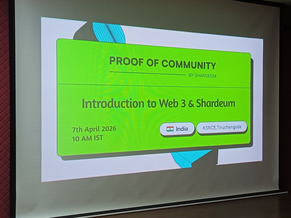 Build Web3 on Shardeum tweet media