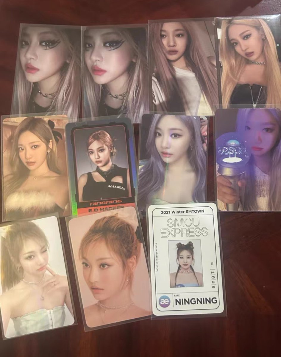 wts lfb ph • #hanisells

aespa ningning pc set (11 cards)

— 600 php all in
— 50% nrdp, rb once onhand
— from 🇨🇳
— mid may eta
— x sensi / impatient