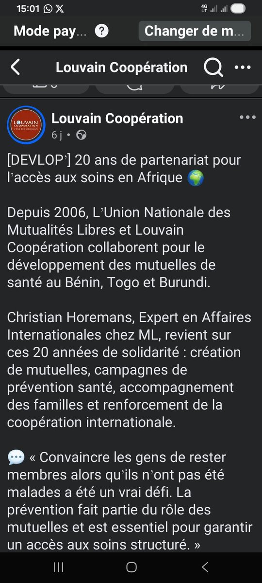 kavuke01's tweet photo. @ChHoremans Monsieur @ChHoremans je souhaite vivement entrer en contact avec vous par e-mail, si vous le permettez, pour échanger sur un projet de mutuelle de santé à Kinshasa (RD CONGO) https://t.co/Z4Fgzqv6k9