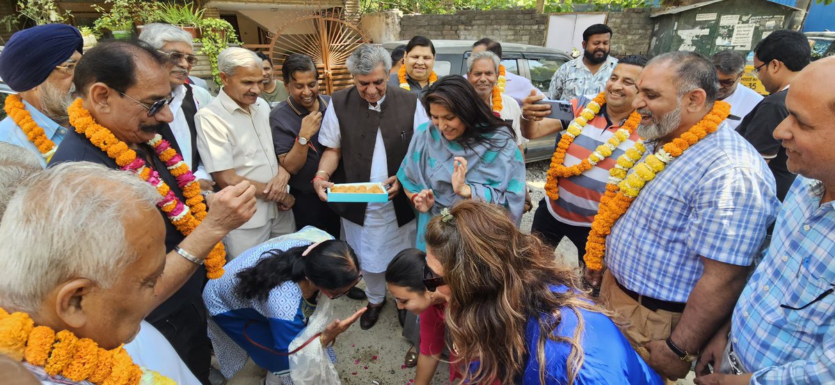 तिलक राम गुप्ता BJP विधायक त्रीनगर विधानसभा tweet media