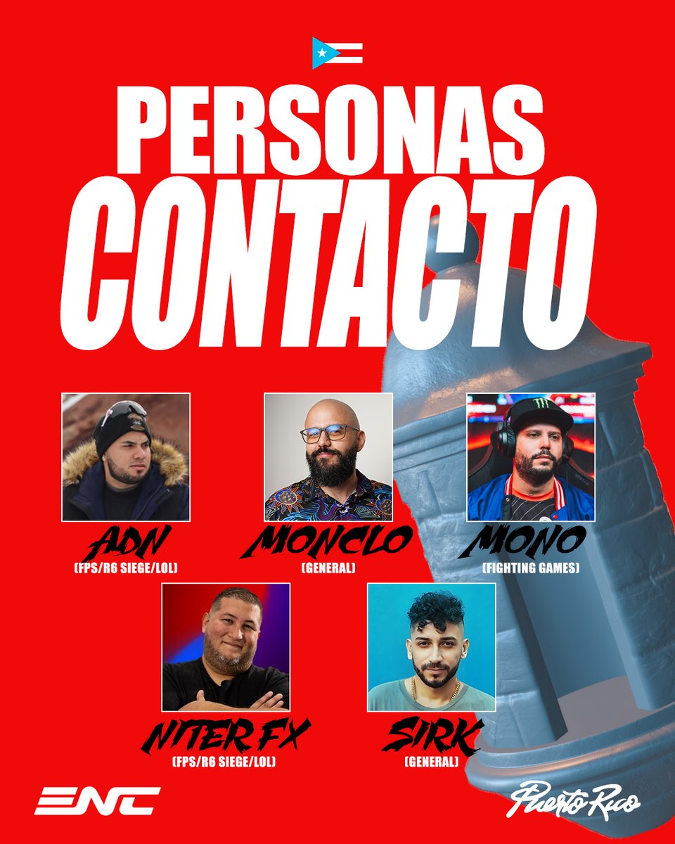 ENC - Team Puerto Rico🇵🇷🏆🎮 tweet media