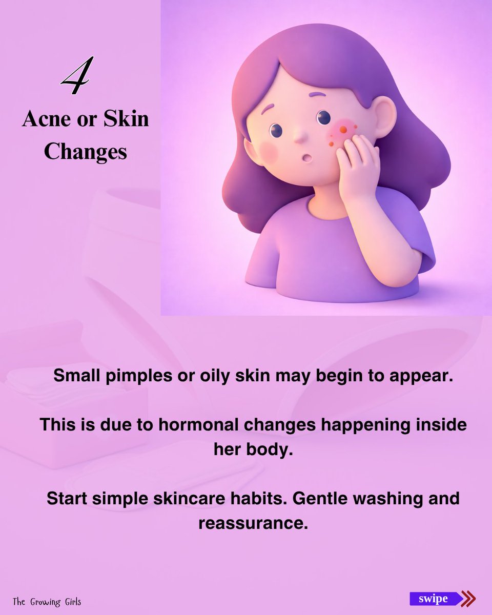 Meenat422's tweet photo. your little girl is stepping into a whole new phase. 

As parents and guardians, this is our cue, not to panic, not to shy away, but to lean in.

Puberty can feel confusing, even overwhelming for her…

#TheGrowingGirlsSeries #ParentingGirls #ConfidentGirls #PubertyEducation https://t.co/4Y9MDkEXsV