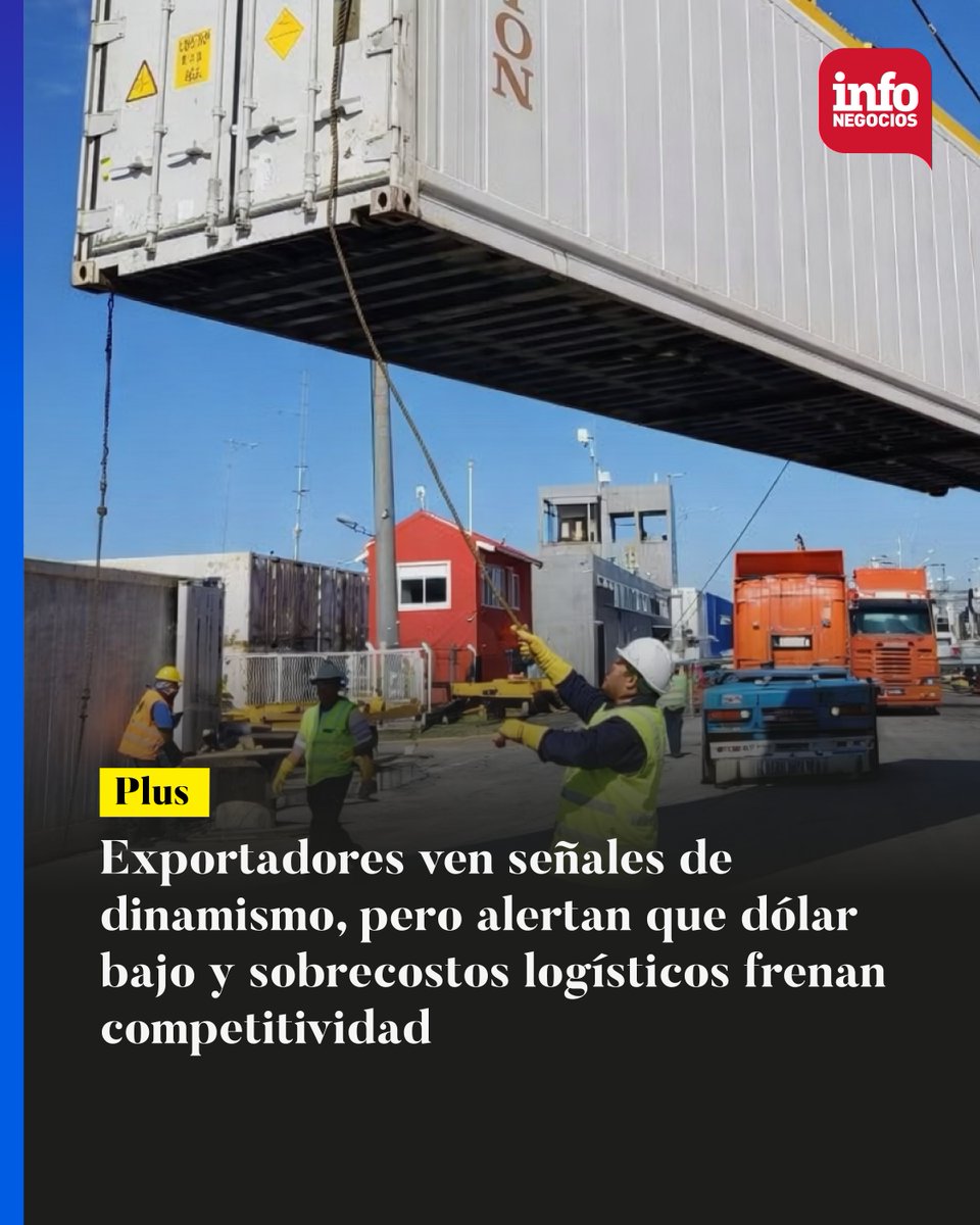 InfoNegocios_PY's tweet image. 🔴 #Plus | 

Exportadores ven repunte 📈 y diversificación, pero advierten que dólar bajo 💵 y altos costos logísticos 🚢 frenan competitividad en 2026.
 
infonegocios.com.py/plus/exportado…