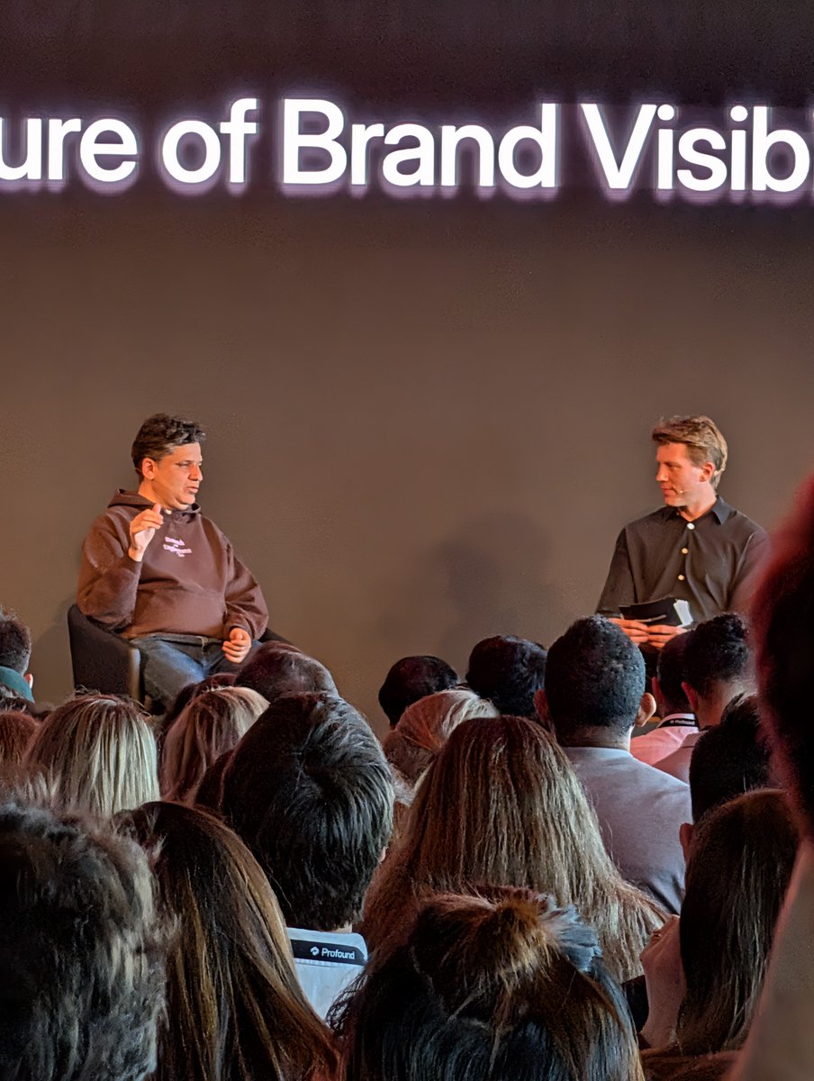 mark_barrera's tweet photo. The OpenAI Head of Monetization was on stage talking about ads in ChatGPT. The model doesn't see the ads. The model doesn't know they're there. Self-serve is on the roadmap. https://t.co/QN3R91nipQ