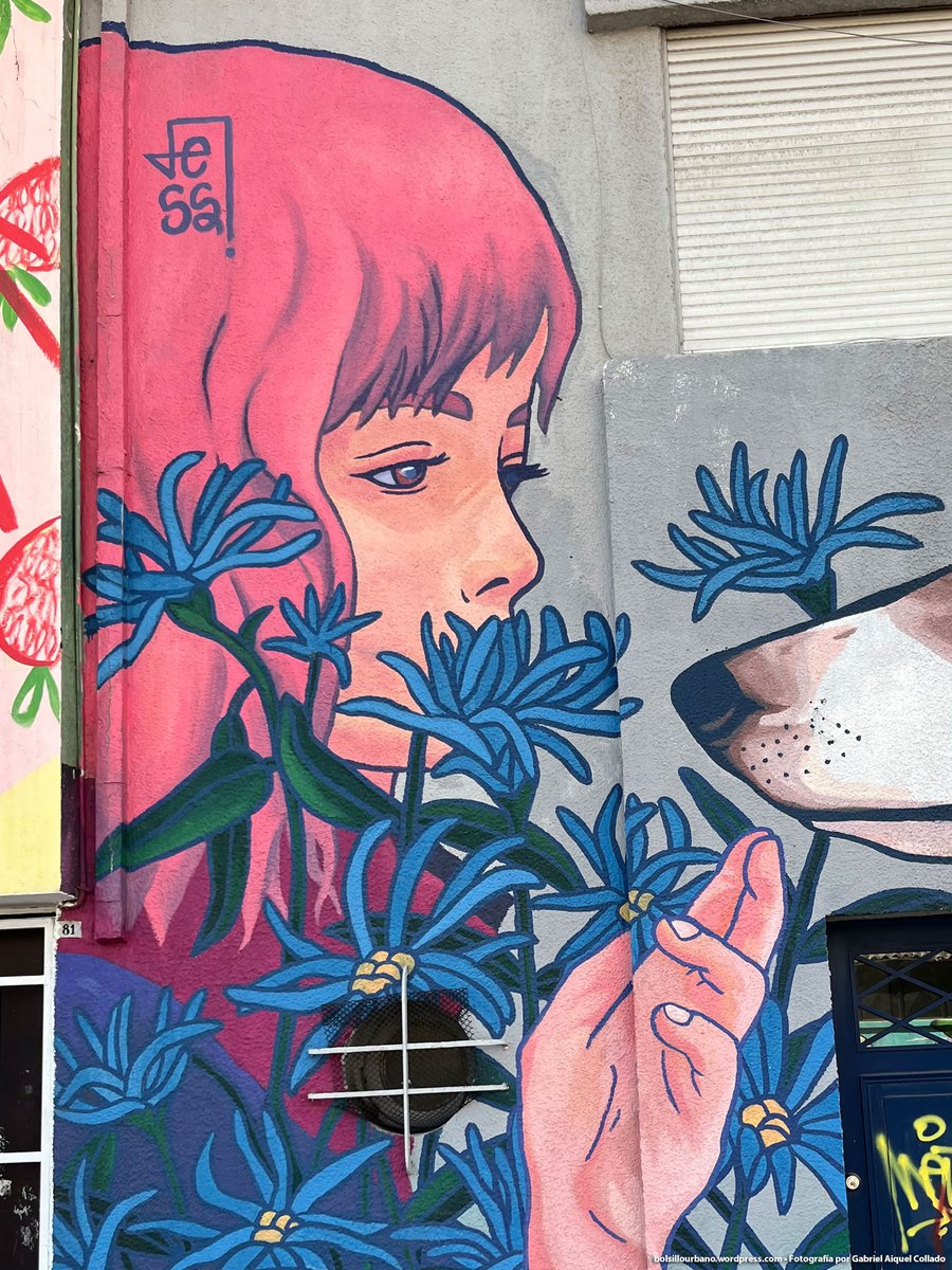 Graffiti en Bella más pa Patronato