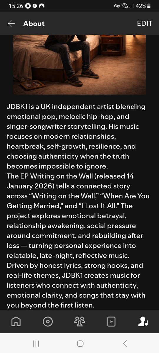 JDBK121's tweet photo. New artist that's doing things his way ,with raw lyrics .available on all music streams and platforms #JDBK1 #newartist #newmusic #newrelease https://t.co/05unEuUng0