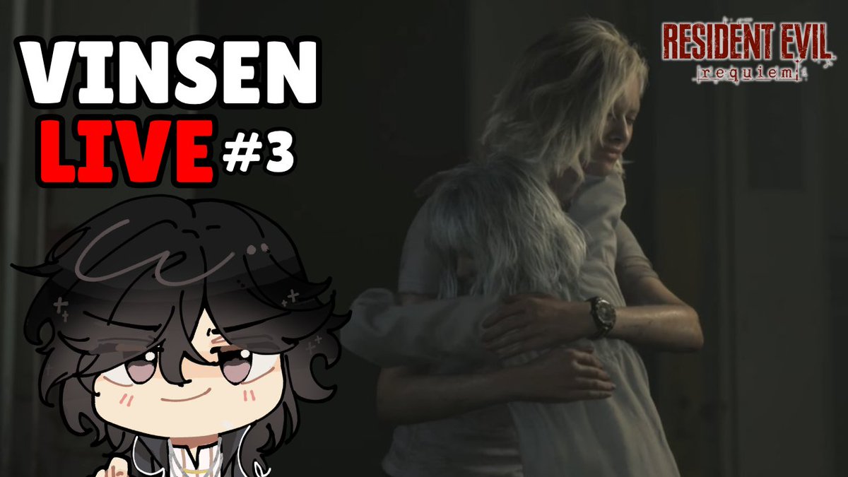 VinsennCh's tweet photo. ❗️Stream Announcement❗️
 
🎮 Resident Evil Requiem
📅 9 April 2026
⏰ 21:30 WIB
🔗 Link Stream On Replies

#Vtuber #VtuberID #ResidentEvilRequiem #RE9 #バイオレクイエム https://t.co/WDF1OfWuBu