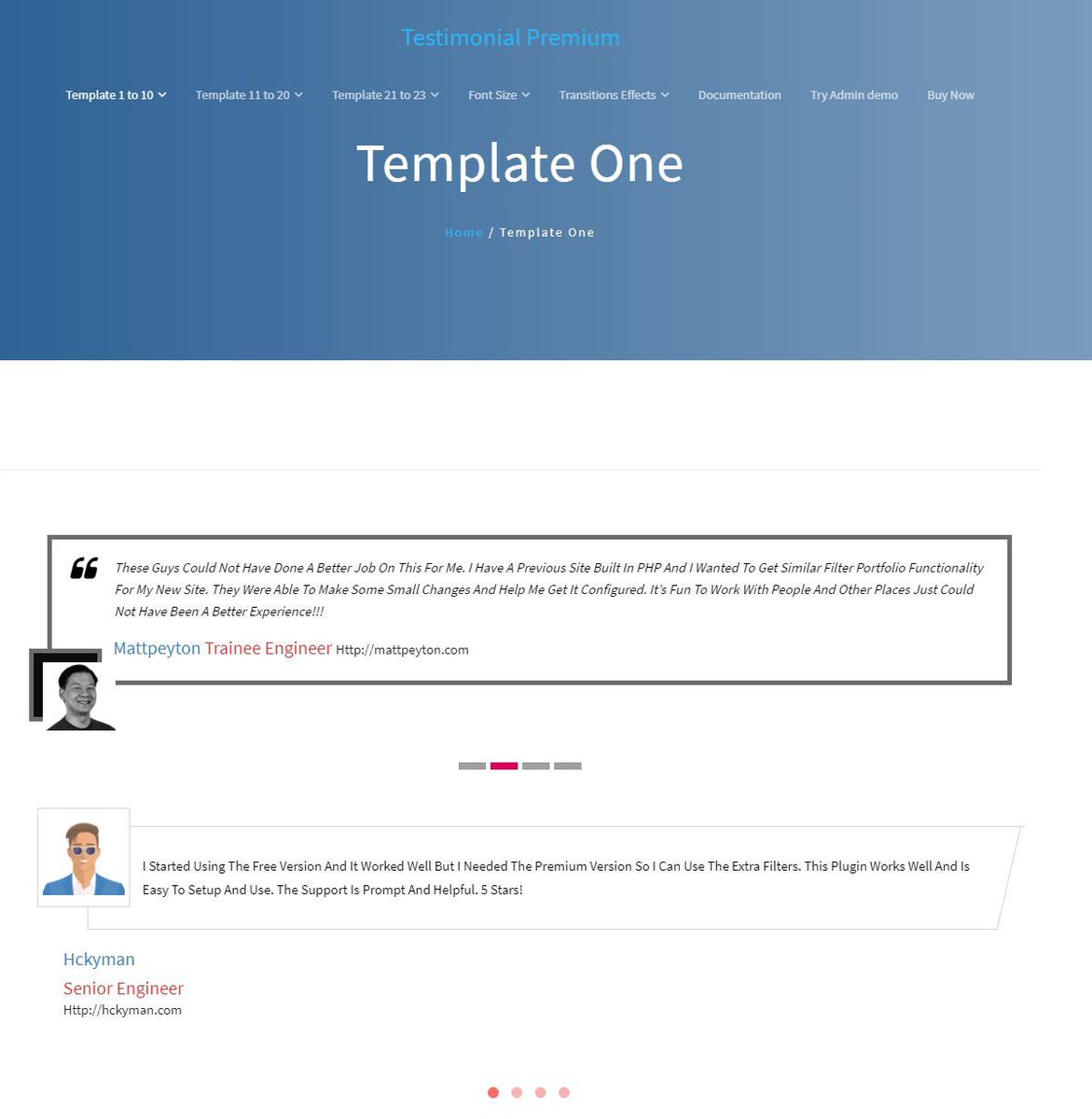 srkkhn007's tweet photo. Testimonial Premium helps you display glowing feedback in professional, responsive layouts that add powerful credibility to any business website. Use coupon "BIGSAVE"
Link: https://t.co/0W2gkqZIYx
#WordPress #SmallBusiness #Marketing #WPPlugin https://t.co/c4otAdzaQz