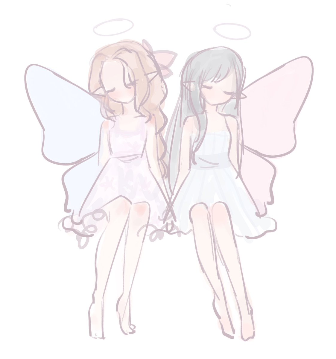 deadlypetite's tweet photo. little aerti fairy sketch 🌱 #ff7 https://t.co/qvh9R5wqcr