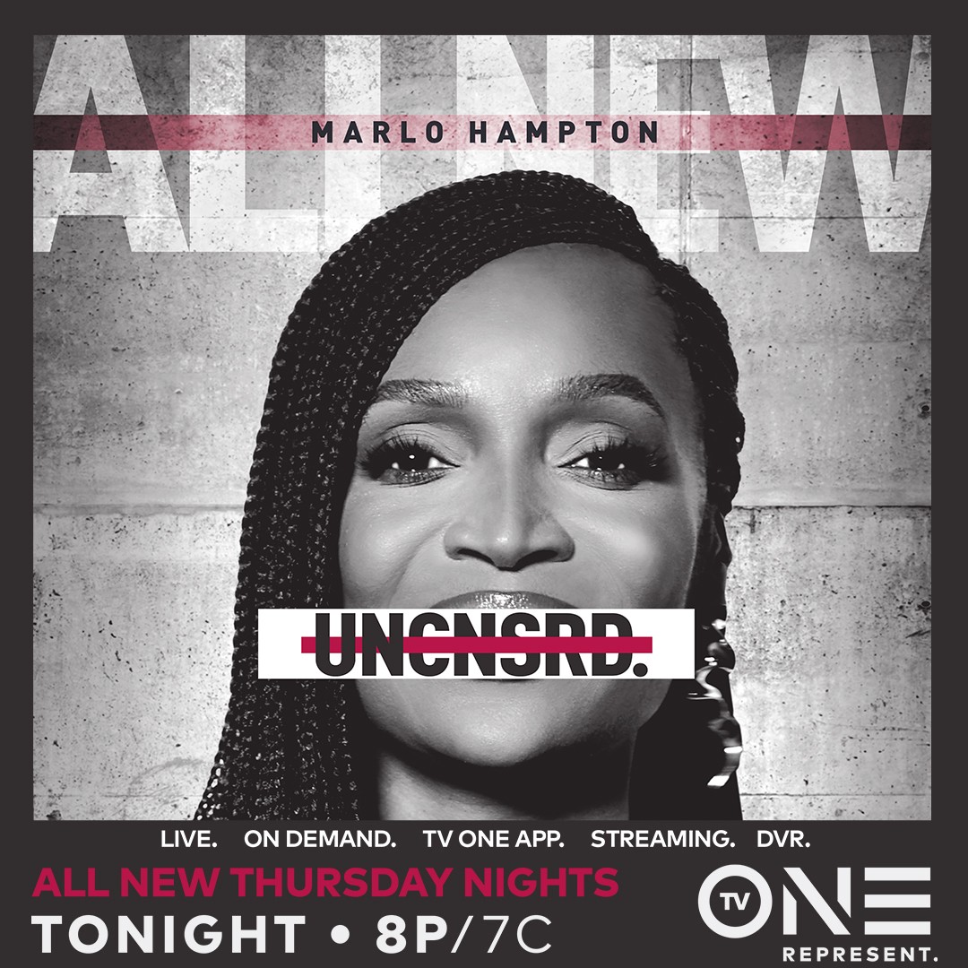 tvonetv's tweet image. TONIGHT! 🌟 @iheartMarlo opens up about survival, growth, and becoming the woman she is today. This isn’t the Marlo you think you know. You don't want to miss her all-new #UncensoredTVOne at 8p/7c only on @tvonetv. Check local listings or stream on Philo. ✨🎥🍿