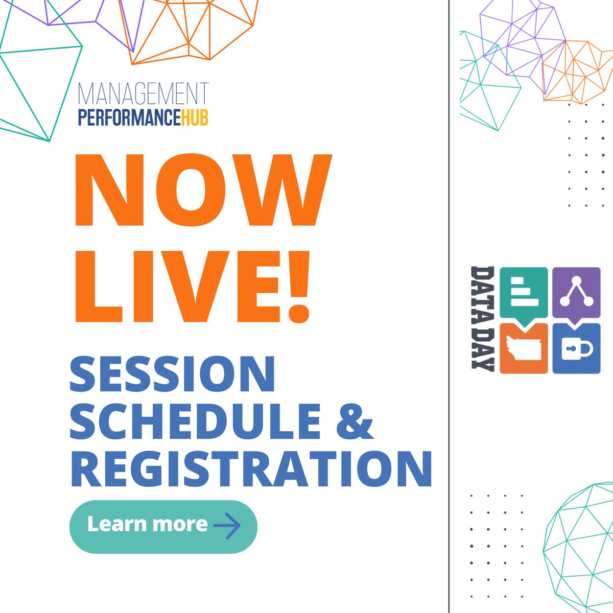IndianaMPH's tweet photo. Sessions are now live! The session selection form is open now. We expect some sessions to fill quickly, so now is the time to browse the schedule and lock in your seats.

Start planning your Data Day now: https://t.co/NNQw0W36uK

#govtech #techconference #dataanalytics https://t.co/jMebeYST73