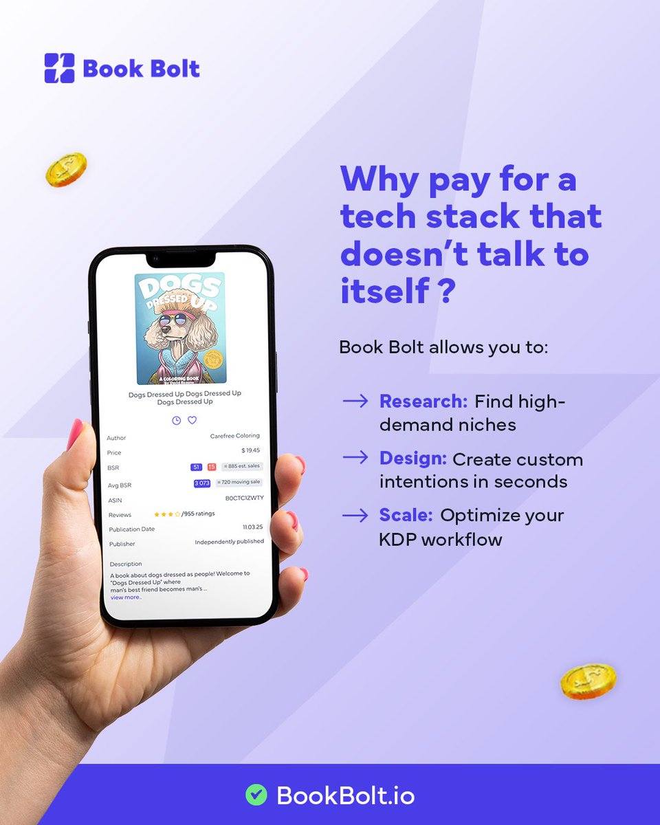 Book Bolt / 📚 Self-Publishing Tool tweet media