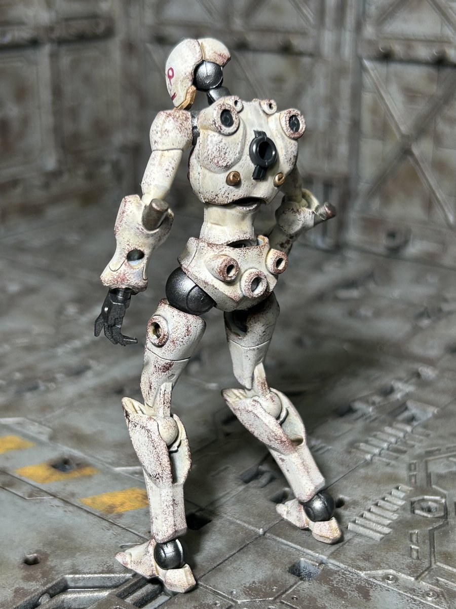 酋長大陸の強襲異人、作りました。
良く動いてカッコイイぞ！🤖

#酋長大陸