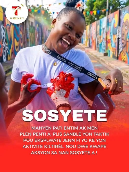 Fòk nou kwape tou, tout moun k ap fè pwomosyon sou rezo yo pou fanm kouche ak fanm, pou pwostitisyon, libetinaj ak enpidisite. Manyen youn, manyen tout, si nou pa ipokrit.