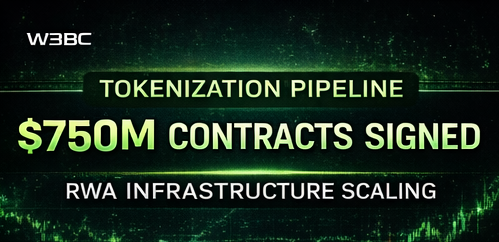 W3BCMedia's tweet image. Datavault signed $750M in tokenization contracts in Q1.

Tokenization is moving from narrative → pipeline.

Real-world asset infrastructure is getting funded.

#RWA #Tokenization #CryptoMarkets