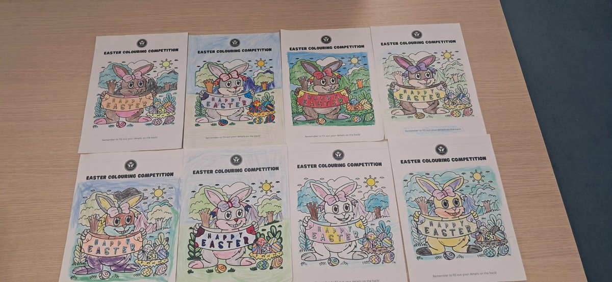 kellscu's tweet photo. Congratulations to the Winners of our Easter Colouring Competition this year Rose Harte, Siofra Reilly and Ruby Curran who picked up their big eggs for winning finishing 1st, 2nd and 3rd. Well Done also to all who coloured in pictures we were blown away by the quality. https://t.co/Chxclk4iF1