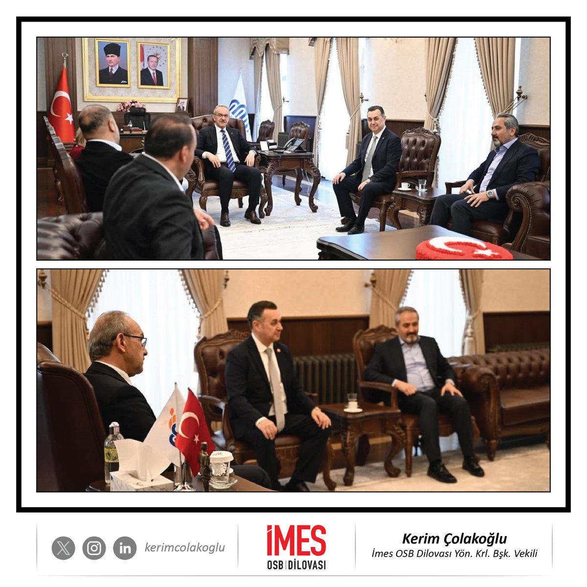 kerimcolakoglu's tweet photo. Malatya Valimiz Sayın Seddar Yavuz’u makamında ziyaret ettik.
Asrın felaketi olarak anılan depremlerin ardından Malatya’da yaşanan büyük değişime ve kalkma sürecine yerinde şahitlik ettik.  Sayın Valimize emekleri için teşekkür ediyorum. https://t.co/tTUW0m1NcK