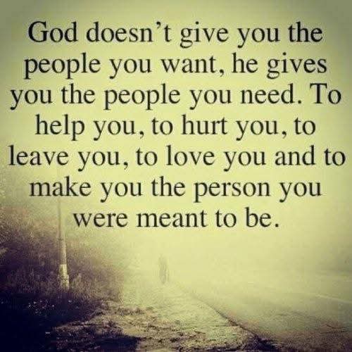 I am grateful to each and every one of them for teaching me the lessons I needed to learn. It is interesting that the ones who hurt you ... sometimes you learn the most from ... and I appreciate them too ... even though the lessons they teach you are the hardest. #fairwaynation