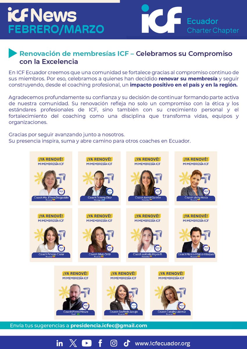 ICF Ecuador tweet media