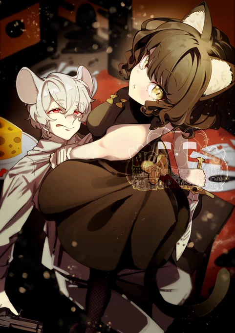 #第6回GALLERIAイラコン 「CAT &amp; RAT」
