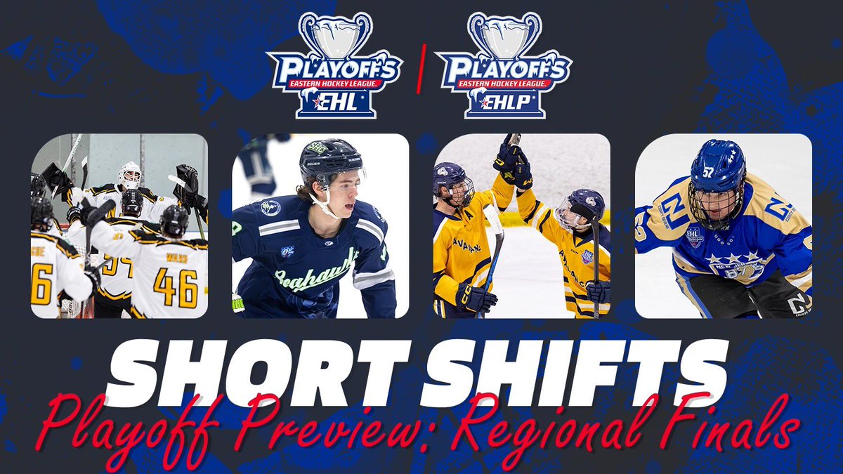 EHL_Hockey's tweet photo. Regionals weekend is almost here! @DiPaolo_016 tells us how we got here in our Playoff Preview of the Regional Finals! Link below 
 
https://t.co/WbSeUei2G3

#WherePlayersComeFirst | #DevelopPromoteAdvance https://t.co/LaPrNzFw2X