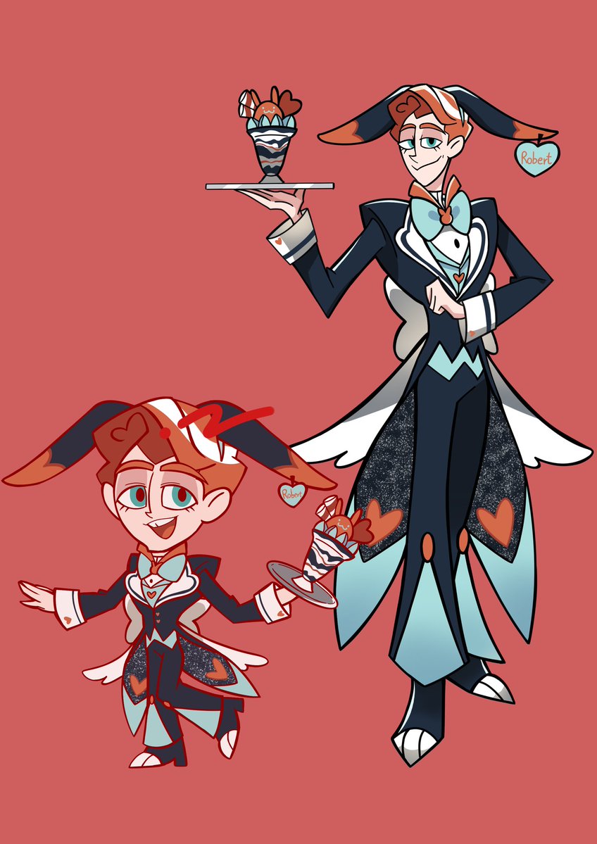 monei_789's tweet image. done! 
Omg, my stomach hurts so bad today.

#HazbinHotel #TheGingerHost #VocalStatic