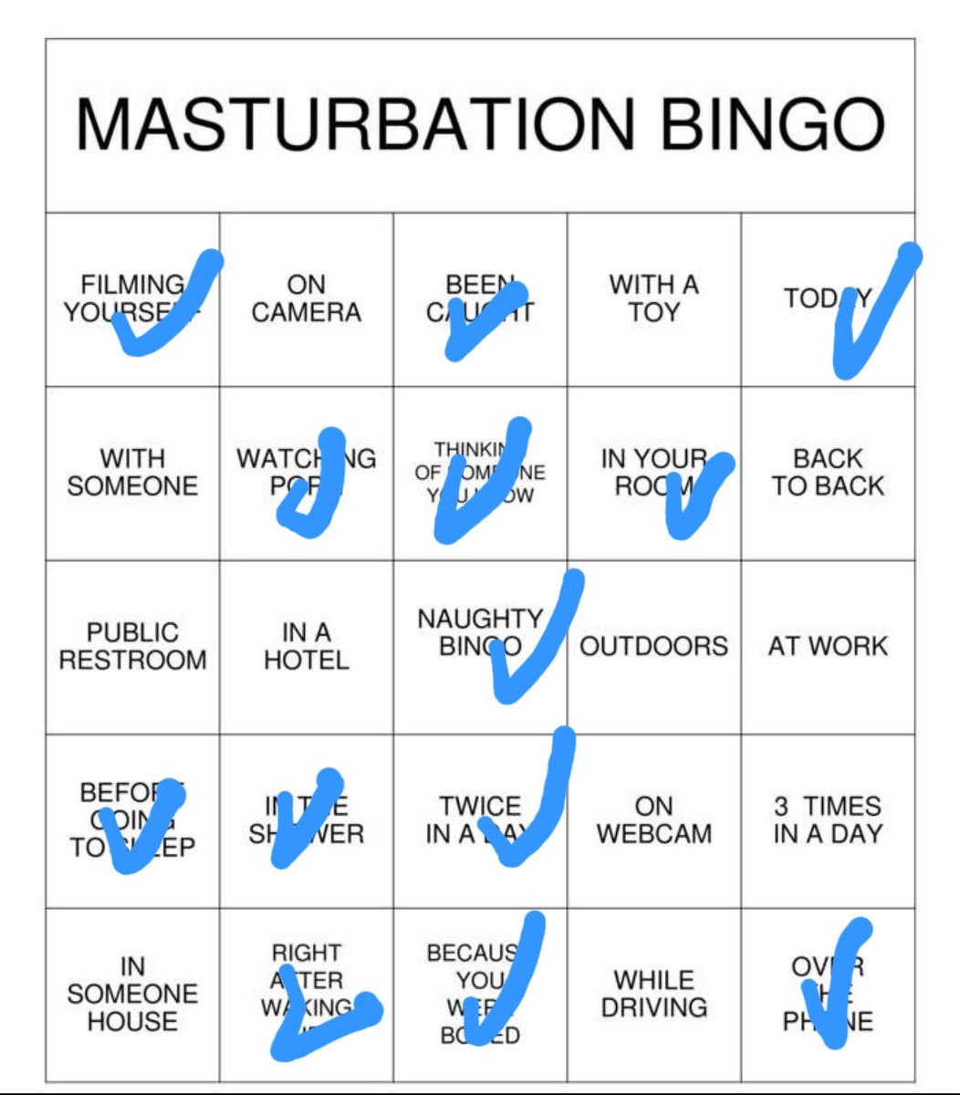 lountwe's tweet photo. Ayo main masturbation bingo! Ini punyaku https://t.co/Qhjnmt5O5j