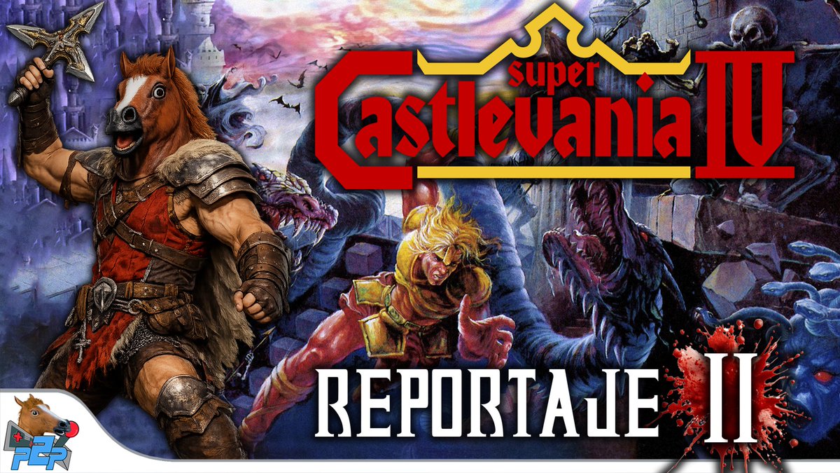 Pixel_2_Pixel's tweet image. Seguimos repasando Super #Castlevania IV profundizando ahora en su historia, enemigos y temidos bosses, desde el caballero esquelético Rowdain, pasando por la mismísima Muerte, hasta llegar al perverso Conde #Dracula. #SuperNintendo #SNES #Konami 
youtube.com/watch?v=6RHA42…