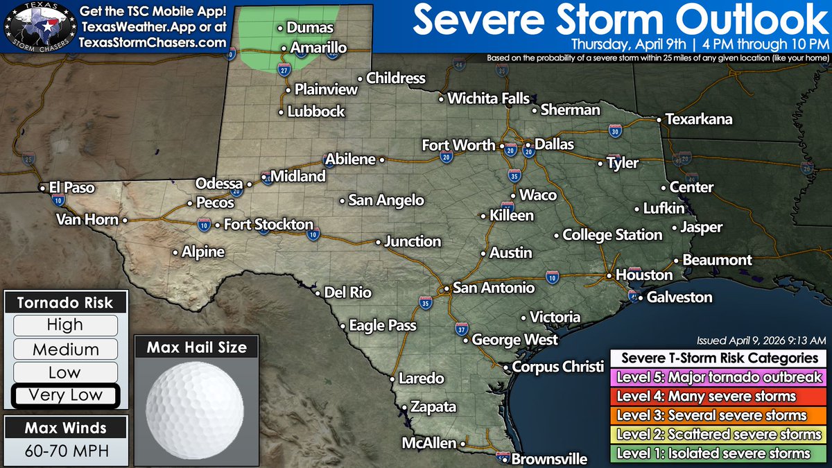 Texas is settling into a multi-day storm pattern, and this is not a one ...