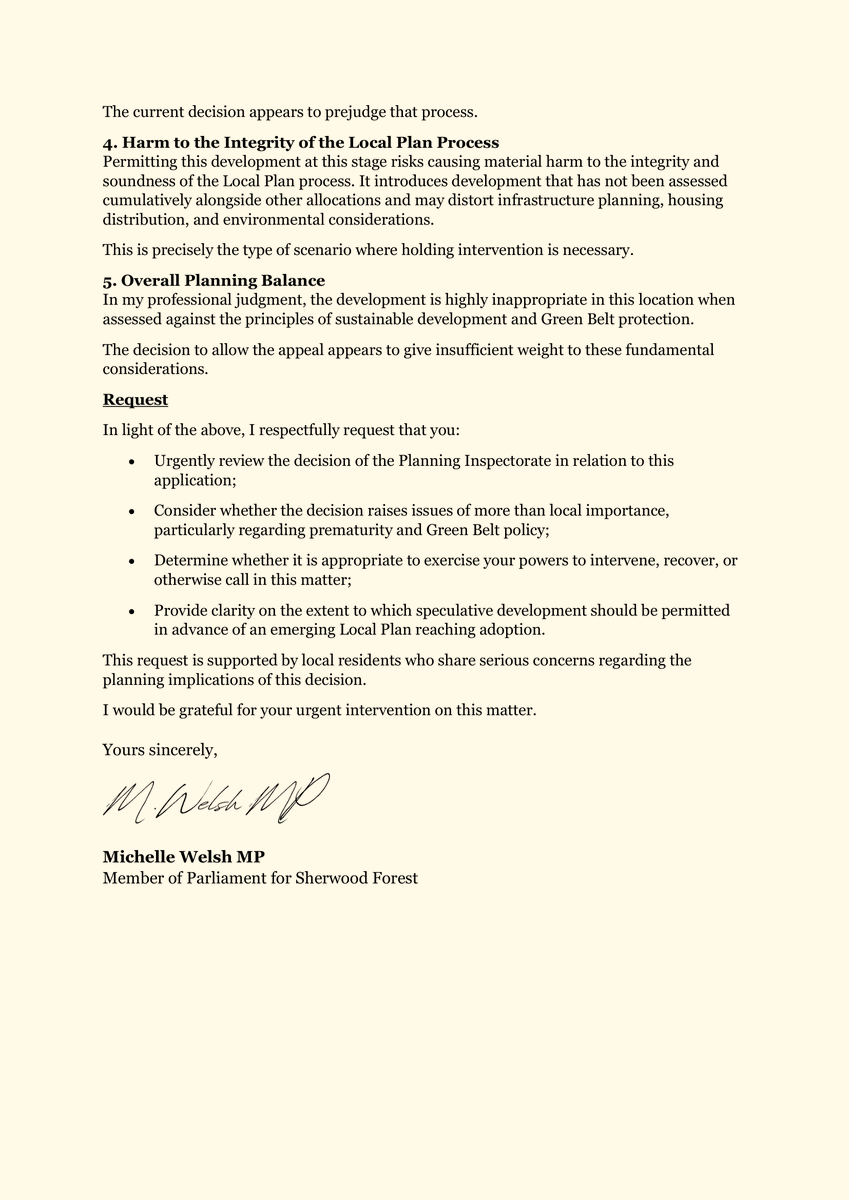 Michelle Welsh MP tweet media