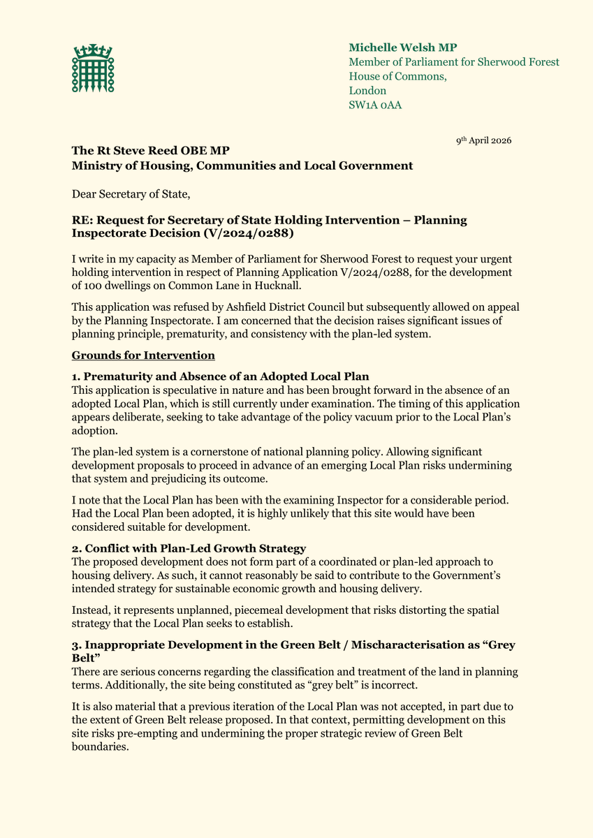 Michelle Welsh MP tweet media