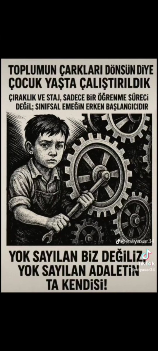 <a href="/CirakStajFED/">STAJ VE ÇIRAKLIK SİGORTASI MAĞDURLARI FEDERASYONU</a> <a href="/RMZNYRDGL/">EST RAMAZAN</a> <a href="/KocatepeGzt/">Kocatepe Gazetesi</a> <a href="/scsmafyon/">scsmafyonkarahisar</a> <a href="/ANKSTAJCIRAK/">ANKARA STAJ ÇIRAKLIK DERNEĞİ</a> Özlük haklarımızı istiyoruz 
Çalıştık ürettik kazandırdık ama biz kaybettik 
Adalet bekliyoruz 
Sadaka değil
<a href="/AliyeErsever/">Aliye Timisi Ersever</a>
<a href="/ismakgul14/">İsmail Akgül</a>
<a href="/turkiskonf/">TÜRK-İŞ</a>
<a href="/hakiskonf/">HAKİŞ KONFEDERASYONU</a>

Hak Yarım 
#GelecekiçinStajyerÇırağaTamSigortaŞart