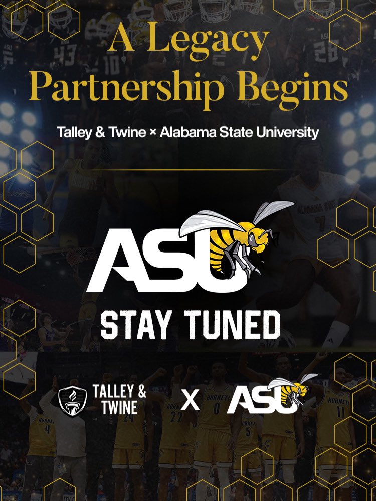 BamaStateSports's tweet photo. Alabama State University proudly announces a historic partnership with Talley & Twine, the largest African American-owned luxury watch company. This collaboration represents excellence, legacy, and innovation - uniting two brands committed to culture, craftsmanship, and community.
"The Best is Yet to Come." #SWARMAS1
#TalleyandTwine #WhereHistorylsMade
# uxuryTimenieces