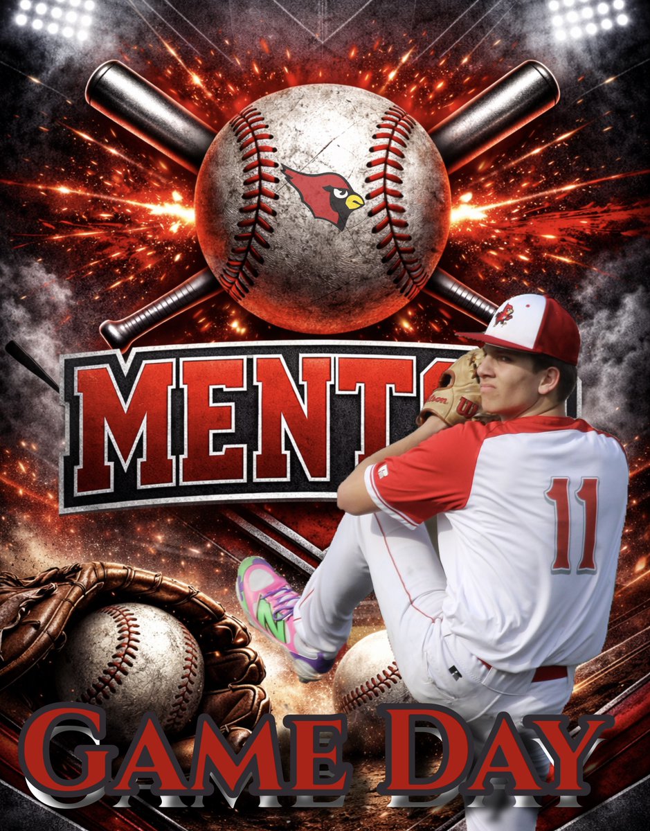 🏟️ “The Yard”
📍 Mentor, OH
🧢 vs. Jackson
⏰ 5:00 PM
☁️ Cloudy, 52°F 

#MentorTough
