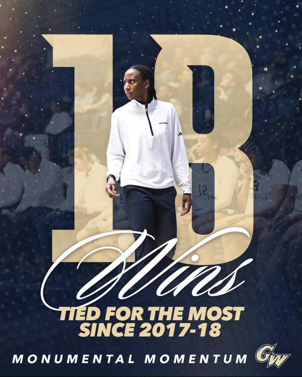 GW Women's Basketball tweet media