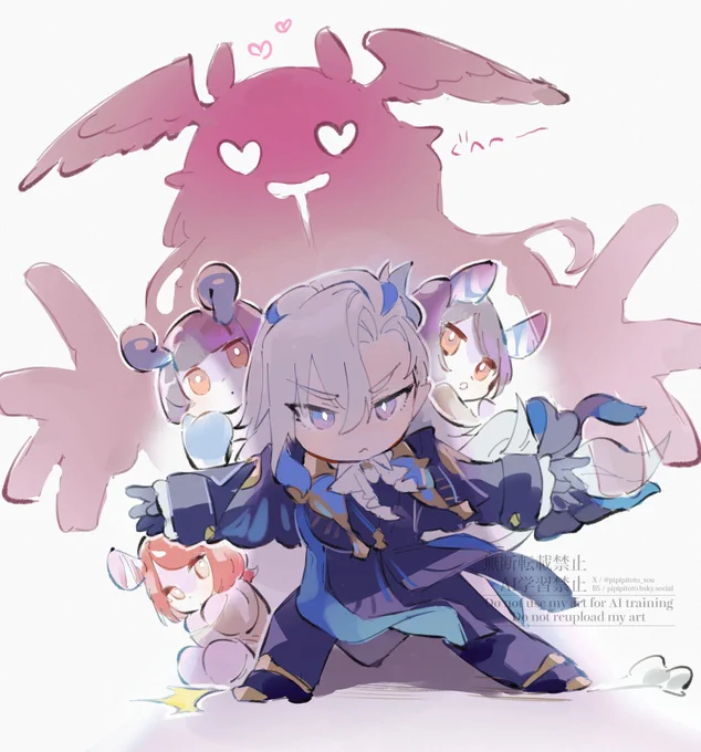 リンネアちゃんとメリュジーヌの関係ってもしかしてこんな感じ…?(キャラボイスネタ)