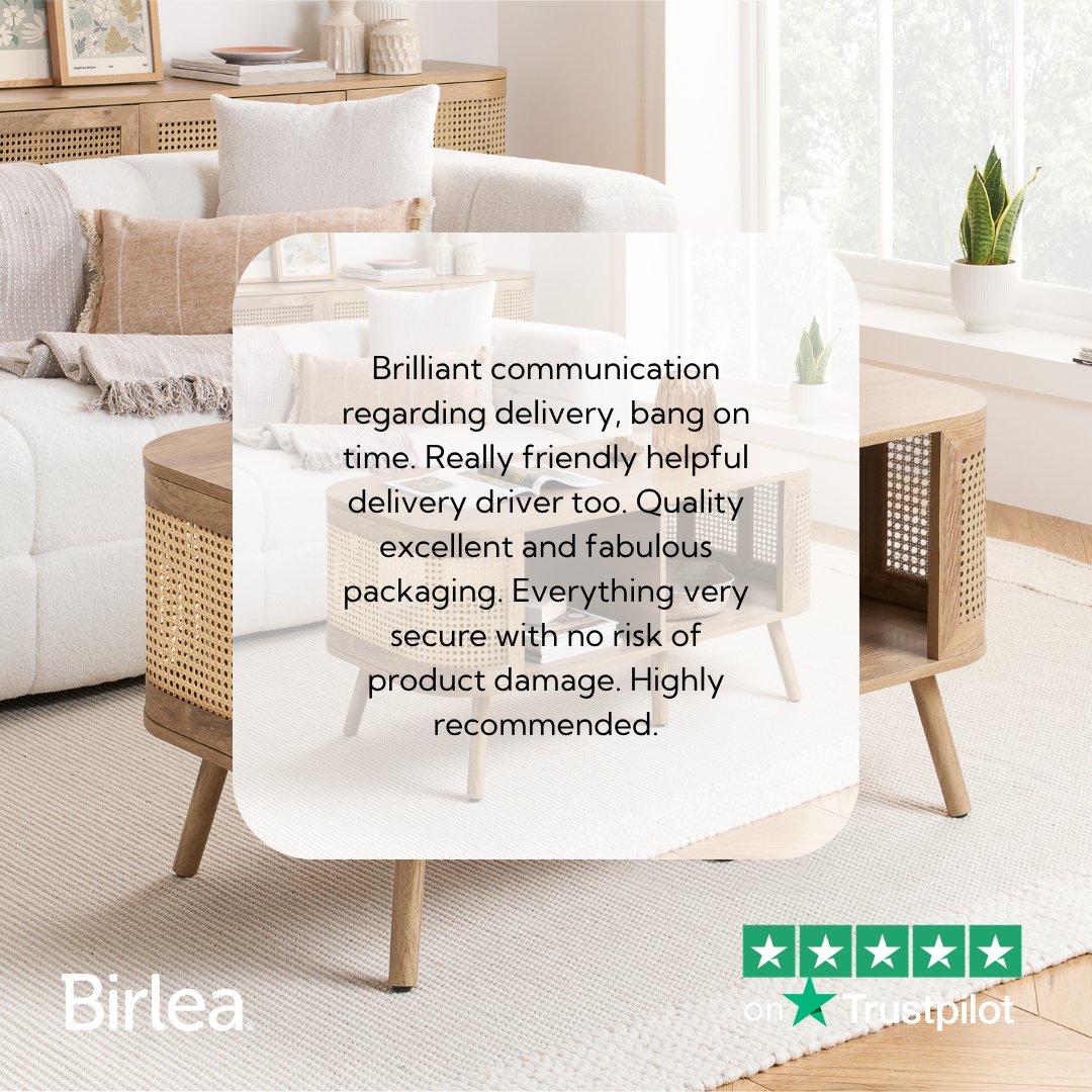 Birlea_Ltd's tweet photo. From order to delivery, it’s all about getting the details right ✨

See why our customers continue to recommend us: https://t.co/CZ43HBSkJd 

#BirleaFurniture #Trustpilot #CustomerReviews https://t.co/hOAlpiWqLi