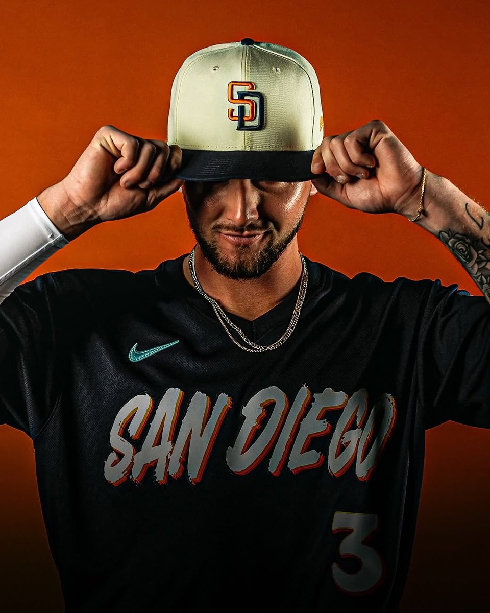 jmerrillsource's tweet photo. Jackson in the Padres new city connect jersey!📸 https://t.co/WQ50OIGPEY