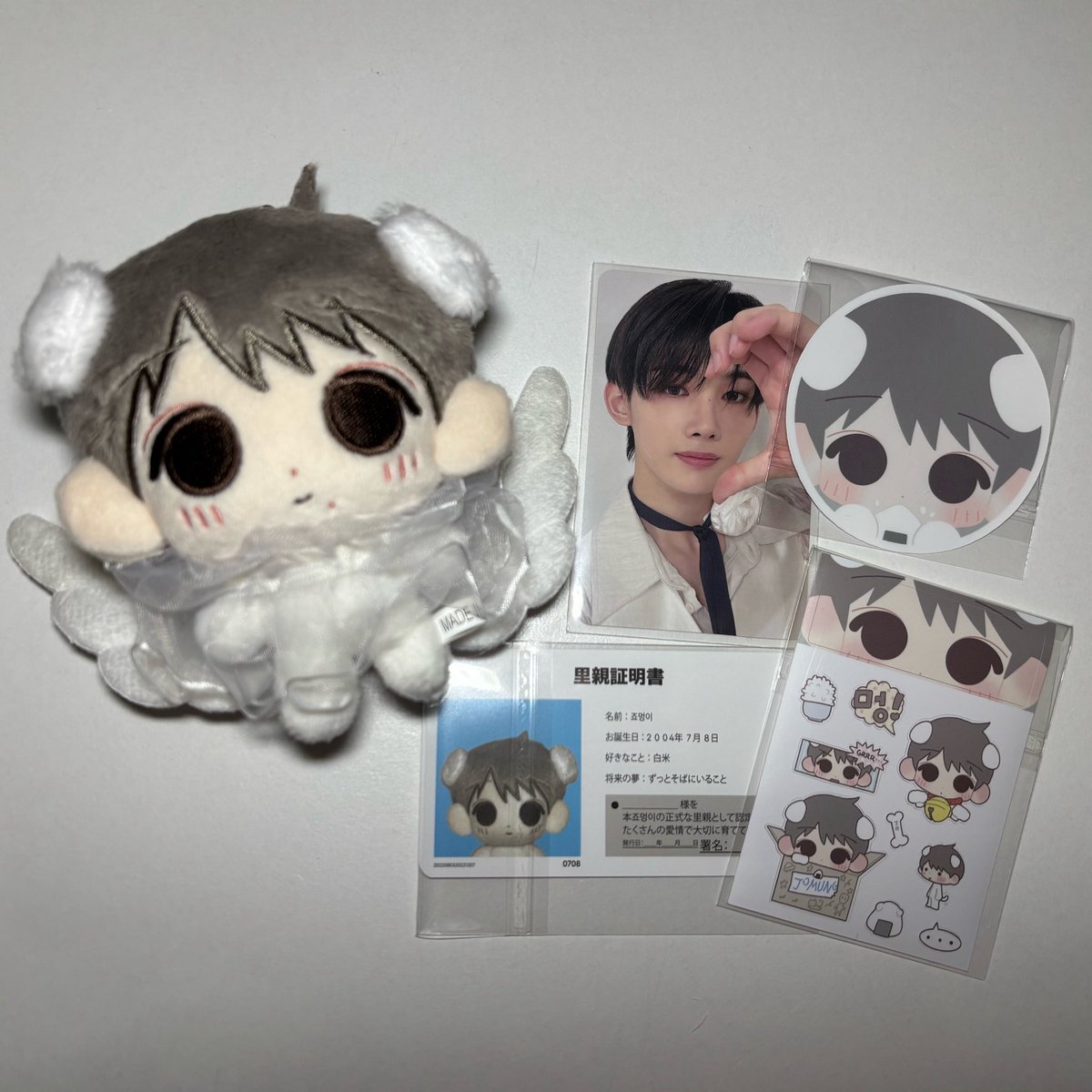SK0AK3_juju's tweet photo. 韓国の作家様（@jomungii様）のとても可愛いぬいぐるみが無事に届きました✨

素敵な作品をありがとうございます。

また、日本まで届けてくださるために輸入や梱包などご対応いただいた@kmi_jpgo様にも心より感謝いたします。

本当にありがとうございました！ https://t.co/hSuJKUKXkK