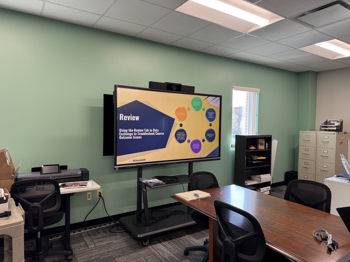 DustinShadbolt's tweet photo. Thankful for our user groups for Indiana SIS users (UNITE). Spending today learning and seeing what’s on the horizon from @EducateIN when it comes to reporting and DEX!

@RossvilleSchool https://t.co/NxzZsz96i0