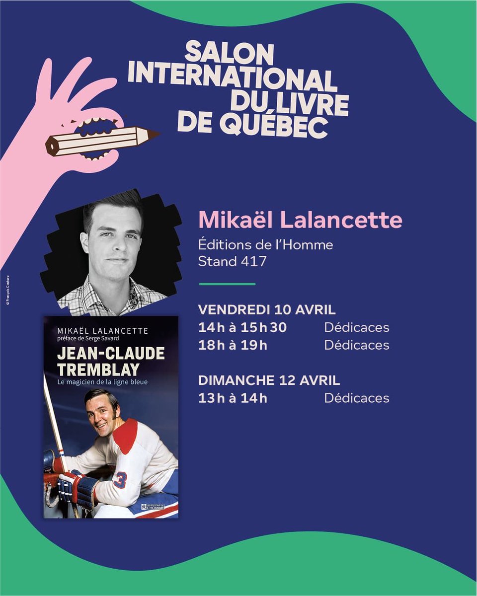 MikLalancette's tweet image. C’est parti!

Toute la fin de semaine au Salon du livre de Québec!