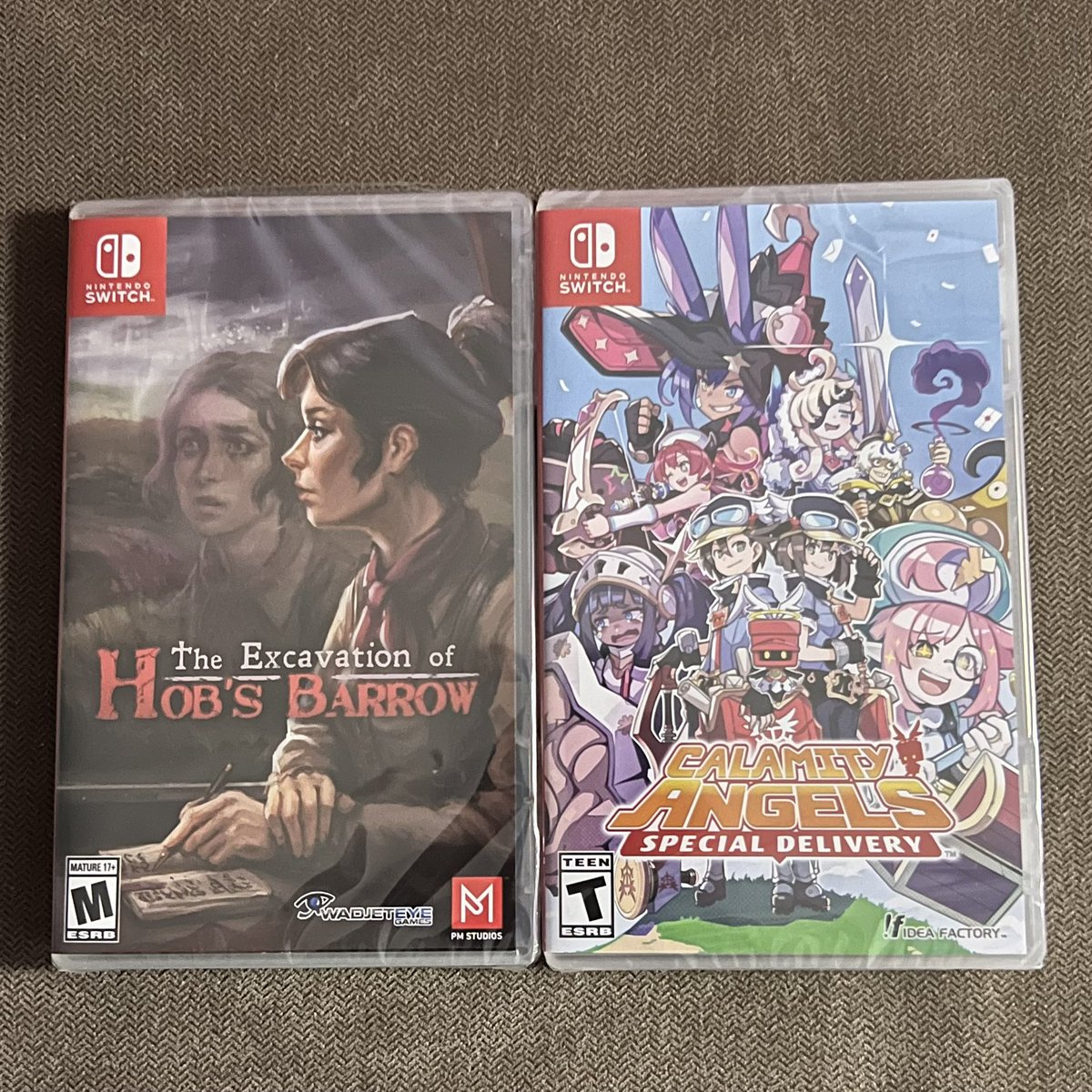 Couple more purchases for #NintendoSwitch ! Cheers. #games #videogames #gaming #gamecollecting