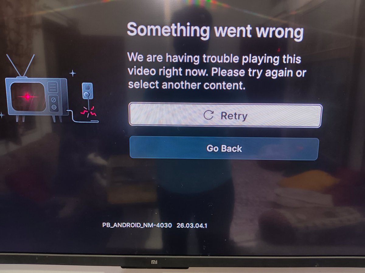 जिओ हॉटस्टार का टीवी 4K इनेबल प्लान लेने के बाद भी आईपीएल के दौरान कई बार यह कैप्शन आता है 
मैच ही नहीं चलता
यह स्थिति हाई स्पीड ब्रॉडबैंड पर टीवी चलाने के बाद है
 जिओ को अपने संसाधन दर्शकों की संख्या अनुरूप बढ़ाने चाहिए 

<a href="/JioHotstar/">JioHotstar</a> 
<a href="/JioCare/">JioCare</a> 
<a href="/reliancejio/">Reliance Jio</a>