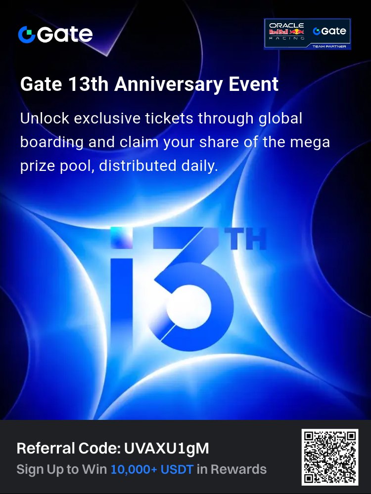 Jiddanboy's tweet photo. Gate 13th Anniversary is now live! Complete global boarding tasks to unlock exclusive tickets, join daily draws to win physical gold tickets, and enjoy daily rewards from the mega prize pool. https://t.co/GeMMkuzuMw https://t.co/tNKh5nNLR2