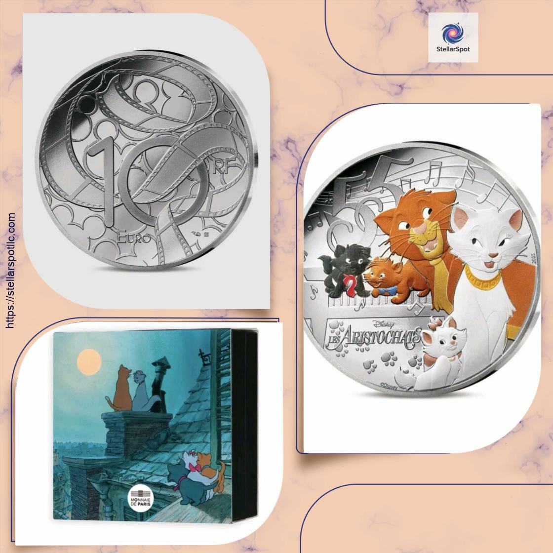 stellorspot's tweet image. Celebrate Disney magic with the exclusive FRANCE 2025 ARISTOCATS silver coin! Own a piece of nostalgia for just 10€. Don't miss out on this charming collectible! #DisneyCollectors #CoinCollecting

Shop Now stellarspotllc.com/products/franc…