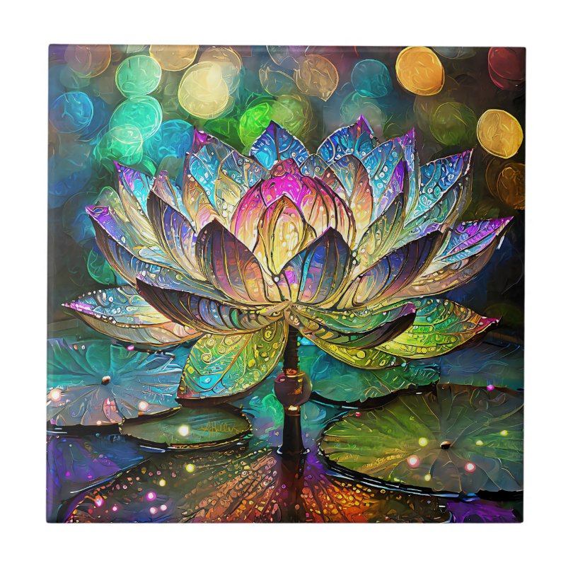 LeeHillerDesign's tweet image. 💜💙💚🪷💛🧡❤️
Stained Glass Vibrant Lotus Flower Ceramic #tile
Item: zazzle.com/stained_glass_…

#lotus #homedecor #gifts #giftideas

Lotus Collection: zazzle.com/collections/11…

#MothersDay