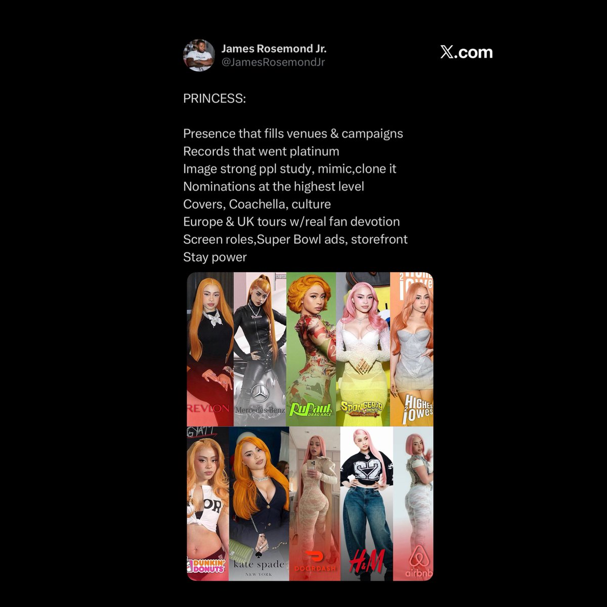 Ice Spice Crave tweet media