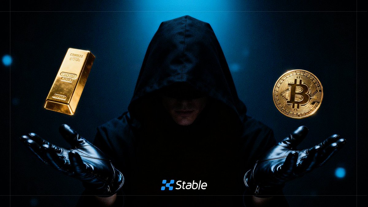 XStableCN's tweet photo. 🔴 红药丸还是蓝药丸？🔵

🟡 黄金还是比特币？₿ https://t.co/tmxJo4ORW3